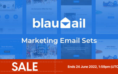 Blaumail – Marketing Email Sets + Notification Pack