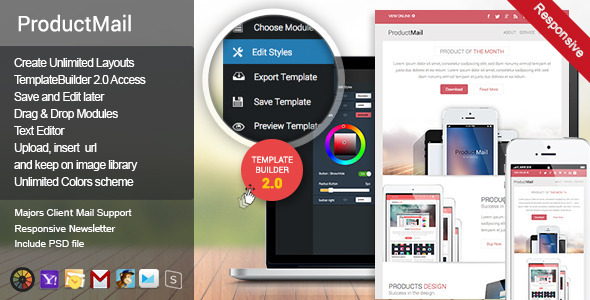 ProductMail – Responsive E-mail Template