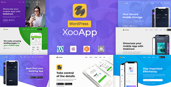 XooApp – App Landing Page WordPress Theme